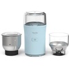 image:imageMarthaStewart ElectricCoffee amp Spice GrinderDual 25oz RemovableBowls StorageLidsStainless Steel BladesOne Touch Pulse Control2in1CompactBeans amp Spices Herbsamp Nuts Linen CreamSky Blue